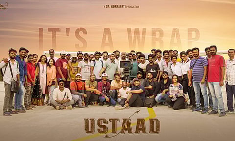 Ustaad wraps shoot 
