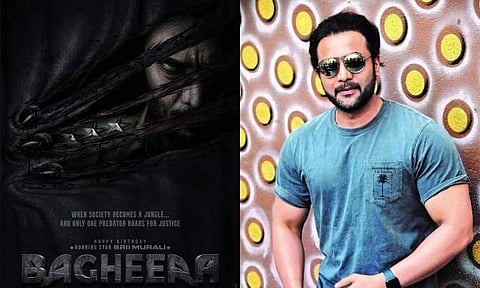 Sriimurali returns to Bagheera sets after recovering from injury