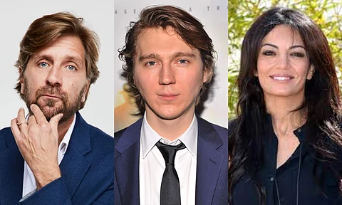 Ruben Ostlund, Paul Dano and Maryam Touzani