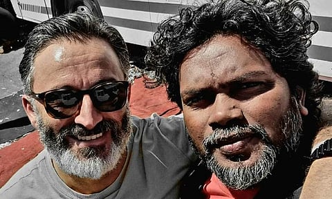 Daniel Caltagirone completes shooting for Thangalaan