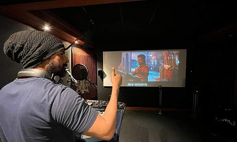 Sivakarthikeyan completes dubbing for Maaveeran 