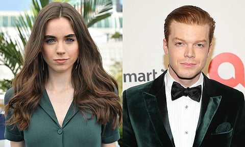 Cameron Monaghan and Sarah Desjardins onboard Tron 3