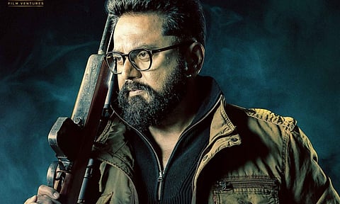 Makers release a new poster of Sarath Kumar from Mazhai Pidikatha Manithan 