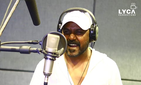 Raghava Lawrence begins dubbing for Chandramukhi 2