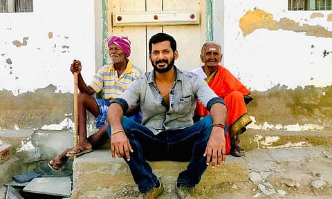 Vishal shoots action sequences for his next with Hari, Vishal 34