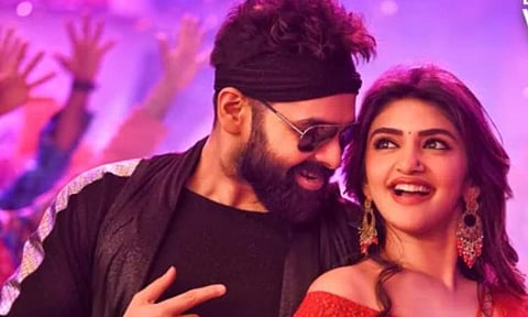 Second single from Ram Pothineni's Skanda to be out tomorrow; promo is here 