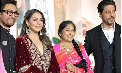Shah Rukh Khan, Salman Khan, Farhan Akhtar attend the star-studded reception of Aamir Khan’s daughter Ira Khan