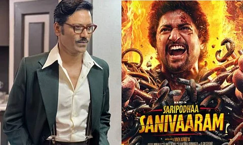 SJ Suryah joins the shoot of Nani's Saripodhaa Sanivaaram