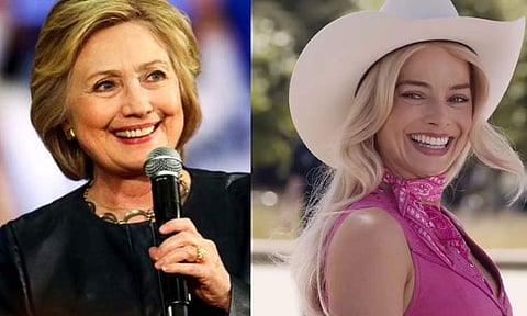 Hillary Clinton backs Margot Robbie, Greta Gerwig following Barbie Oscars snub
