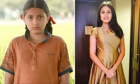 Suhani Bhatnagar as younger Babita Phogat in Dangal
