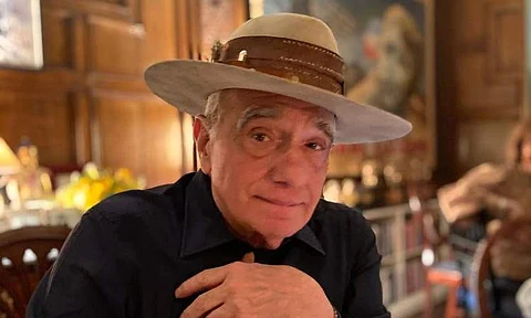 Martin Scorsese onboard In the Hand of Dante as Dante Alighieri's influencer