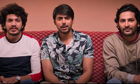 A still from the teaser with We Love Bad Boys stars