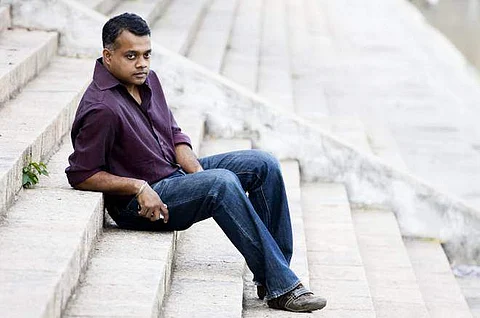 Gautham Vasudev Menon's character poster in Bazooka out