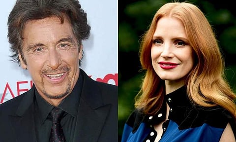 Lear, Rex stars Al Pacino and Jessica Chastain