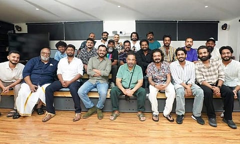 Kamal Haasan meets Manjummel Boys team