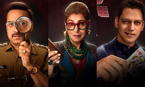 Murder Mubarak stars Pankaj Tripathi, Vijay Varma, and Dimple Kapadia