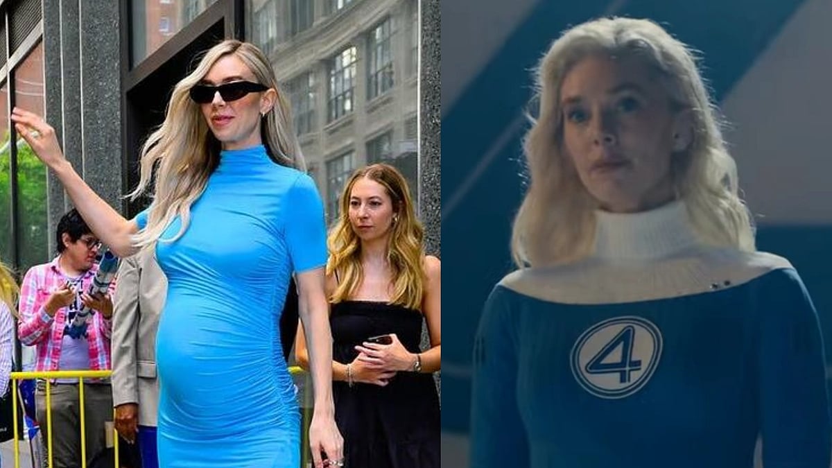 Vanessa Kirby on her fake belly in Fantastic Four First Steps being