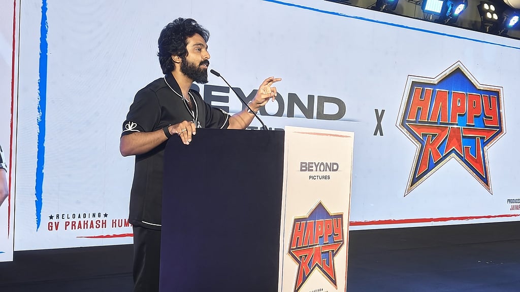 GV Prakash says Happy Raj director Maria Raja Elanchezhian is 